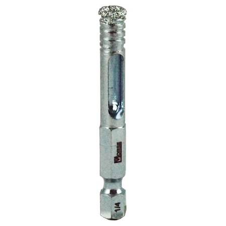 1/4" Diamond Grit Hole Saw Type DGM04C by USA Morse Hole Saws & Cutters
