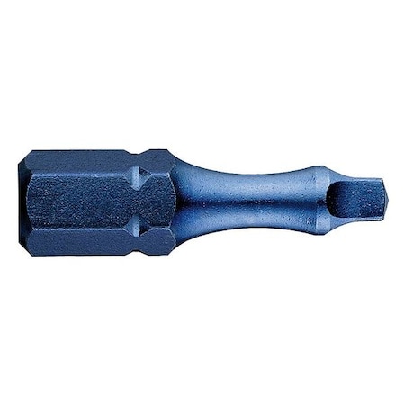 Torsion Bit 1/4" Square Recess #3 1" PK5 by USA Westward Screwdriver Bits