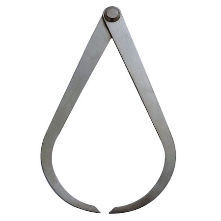Outside Firm Joint Caliper Range 12 In. by USA Westward Precision Measuring Spring Calipers & Dividers
