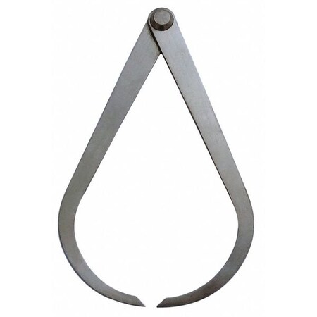 Outside Firm Joint Caliper Range 6 In. by USA Westward Precision Measuring Spring Calipers & Dividers