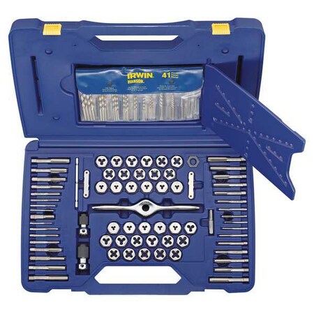 Tap and Die Set 116 pc Carbon by USA Irwin Hanson Tap & Die Sets
