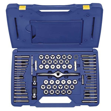 Self Alignment Tap & Die Set 75pc Carbon by USA Irwin Hanson Tap & Die Sets