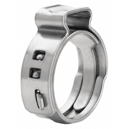 Grip Clamp SS 0.791 0.917in.Open PK50 by USA Oetiker Pneumatic Hose Clamps