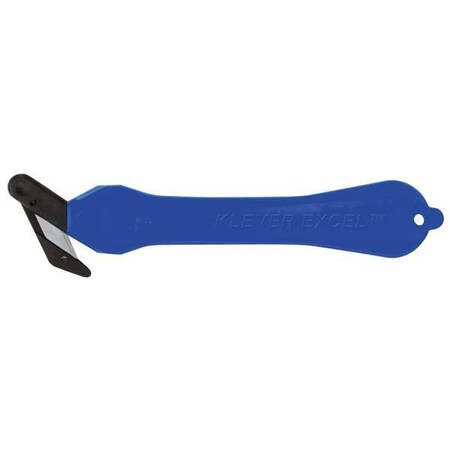 Safety Cutter Disposable 7 in. Blue PK10 Type KCJ 4B 30 by USA Klever Utility Knives