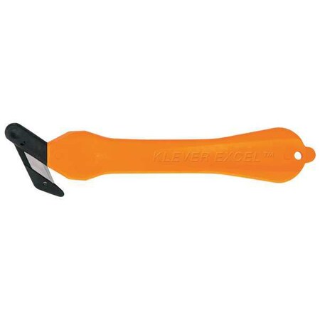 Safety Cutter Disposable 7in Orange PK10 Type KCJ 4G 30 by USA Klever Utility Knives