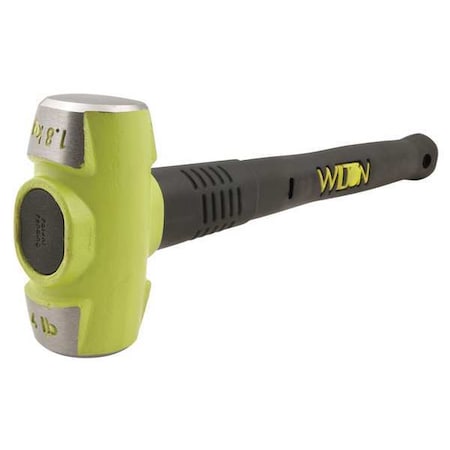 Sledge Hammer 4 lb. 24 In Rubber/Steel by USA Wilton Sledges