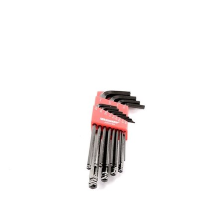 Ball End Hex Key Set Pieces 13 S17 Type 40WY89 by USA Westward Hex Key Sets
