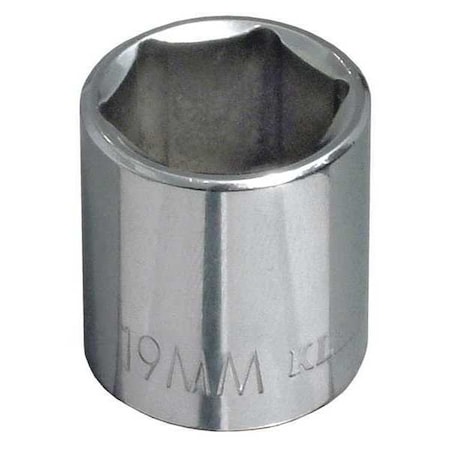 3/8 Inch Drive Metric 6 Point Socket by USA Klein Sockets