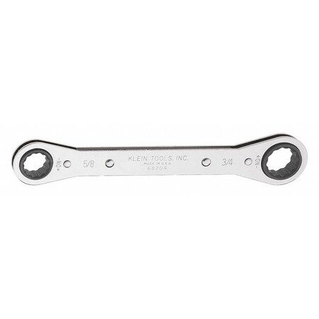 Ratcheting Box Wrench 11/16IN x 3/4IN by USA Klein Ratcheting Wrenches