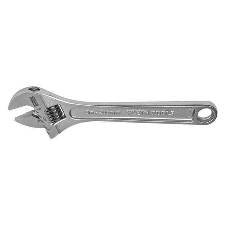 Adj. Wrench 10" 1 5/16" Cap. Chrome Type 507 10 by USA Klein Adjustable Wrenches