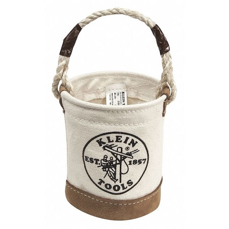 Mini Leather Bottom Bucket by USA Klein Soft Sided Tool Storage Products