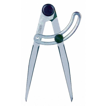 Spring Divider Steel 0 to 7.48" Range by USA Insize Precision Measuring Spring Calipers & Dividers