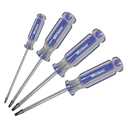 Screwdriver Set 4 pcs Acetate by USA Westward Screwdriver Sets