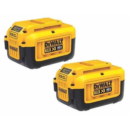Battery Pack w/ (2) Batteries 40V 7.5Ah by USA Dewalt Cordless Power Tool Accessories