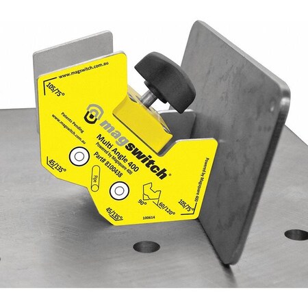 Fixturing Vise 1000 lb. Max. Pull Steel by USA Magswitch Specialty Welding Accessories