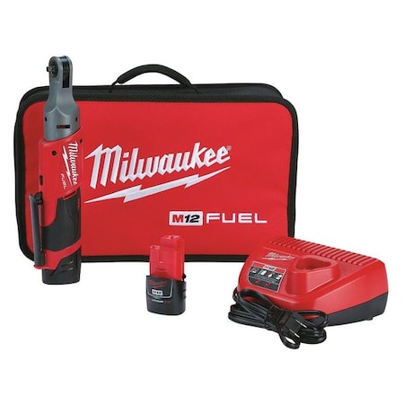Cordless Ratchet Kit Drive Size 1/4 by USA Milwaukee Cordless Power Impact Tools