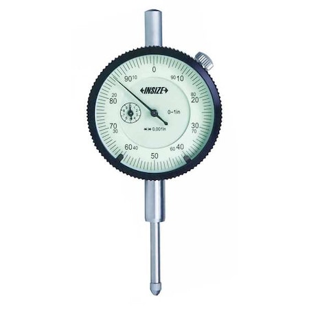 Dial Indicator AGD 2 0.0005" Graduations by USA Insize Precision Measuring Dial Indicators