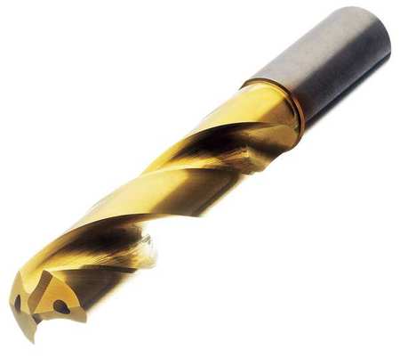 Sandvik Coromant Extra Long Drill Bit 10.3mm Flute Length 4.882" Carbide Technical Info