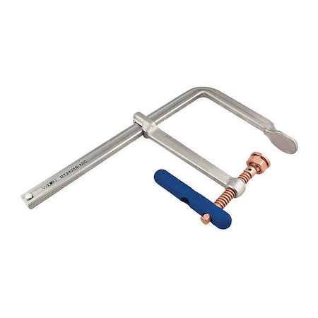 12" Deep Reach Copper F Clamp 8" Deep by USA Wilton Bar & Pipe Clamps