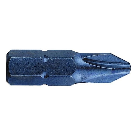 Torsion Bit SAE 1/4" Hex #3 1" PK50 by USA Westward Screwdriver Bits