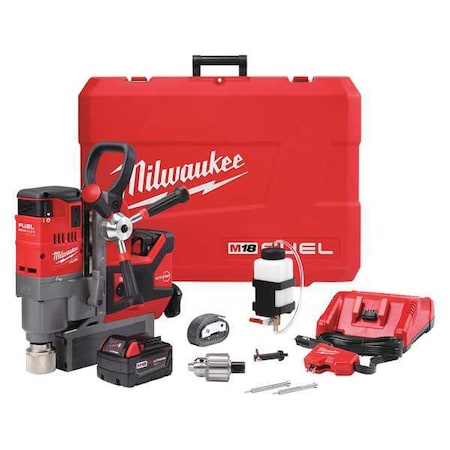 M18 Lineman Magnetic Drill Kit 18V Li Ion by USA Milwaukee Magnetic Drill Presses