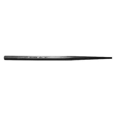 Line Punch 8in L 1/8in Tip Steel by USA Mayhew Hand Held Punches