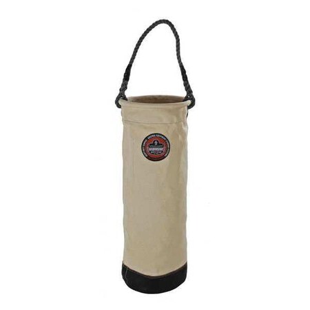 Tall Leather Bottom Bucket White by USA Arsenal Soft Sided Tool Storage Products