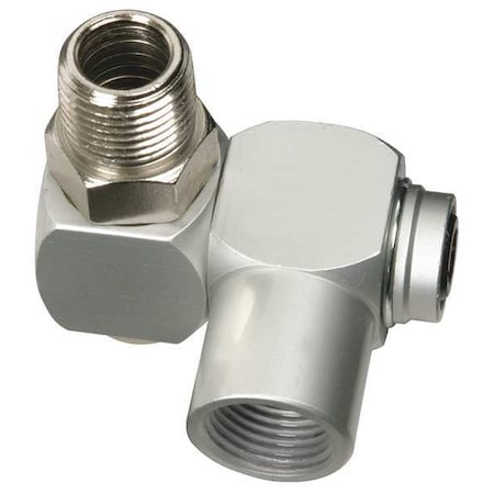 Swivel Connector 3/8 in. Zinc Plated by USA Legacy Pneumatic Hose Quick Connect Fittings