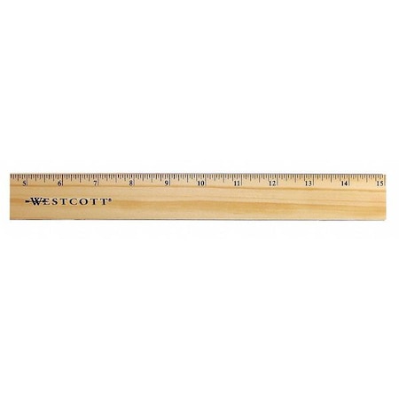 Ruler Wood 15 In by USA Westcott Rulers & Straight Edges