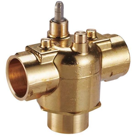 Valve 3 Way High Temp On/Off Sweat 1/2 by Johnson in US