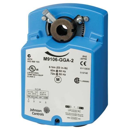 Electric Actuator 53 in.-lb.-4 to 131F by Johnson in US
