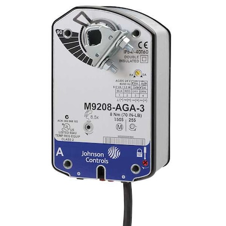 Electric Actuator 70 in.-lb.-40 to 140 by Johnson in US