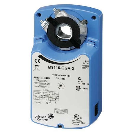 Electric Actuator 140 in.-lb. -4 to 122 by Johnson in US