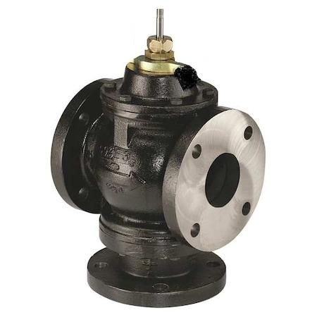 Globe Valve 3-Way Mixing 4 In Flanged by Johnson in US
