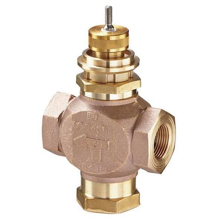 Globe Valve 3-Way Mixing 1/2 In (F)NPT by Johnson in US