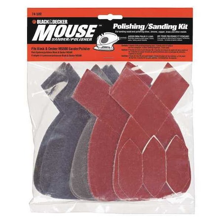 Sanding/Polishing Kit Min. Qty 5 by USA Black & Decker Sander Accessories