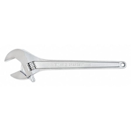 Adjustable Wrench 18 in. Chrome Finish by USA Crescent Adjustable Wrenches