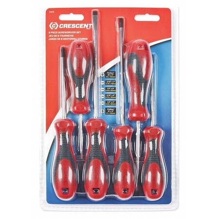 Dual Material Screwdriver Set 6pc. by USA Crescent Screwdriver Sets