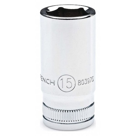 Metric Socket drive6pt Mid L 3/8in 16mm by USA Gearwrench Sockets