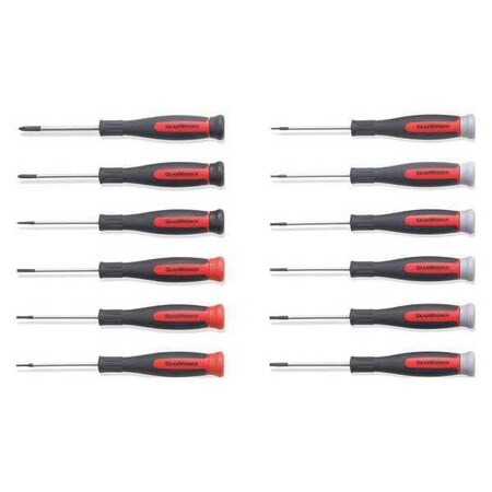 Comb Mini Dual Material Screwdriver Set by USA Gearwrench Screwdriver Sets