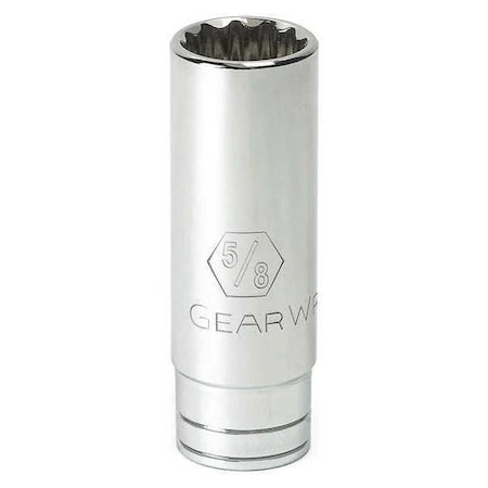 Socket drive 6pt Deep sae 3/8in 11/16in by USA Gearwrench Sockets
