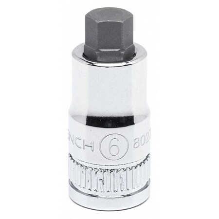 Drive Stubby Hex Bit Socket 1/4in 3mm by USA Gearwrench Sockets