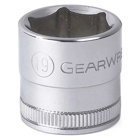 Socket 3/8in drive 6pt Stndr metric 19mm by USA Gearwrench Sockets