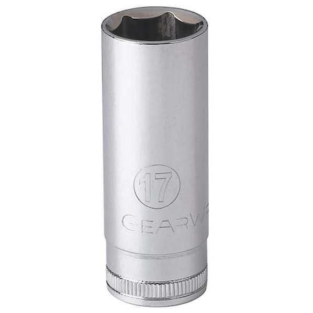 Socket drive 6pt Deep metric 3/8in 17mm by USA Gearwrench Sockets