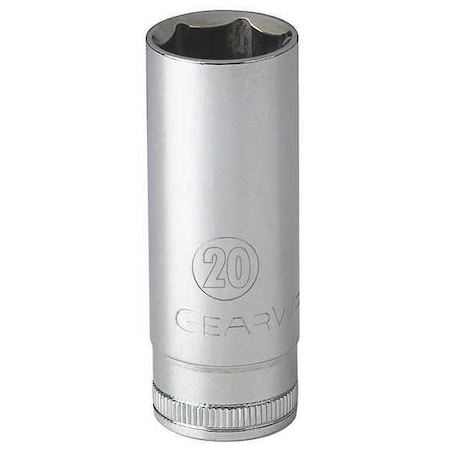 Socket drive 6pt Deep metric 3/8 20mm by USA Gearwrench Sockets
