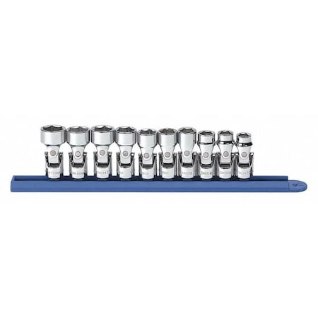 Metric Flex Socket Set10 Pc 3/8in Dr 6Pt by USA Gearwrench Socket Sets