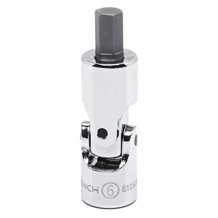Stubby Metric Hex Bit Socket 3mm by USA Gearwrench Sockets