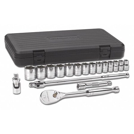 SAE Socket Set 17 pc. 1/2in Drive 6 pt. by USA Gearwrench Socket Sets