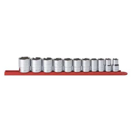 Socket 11 Pc drive 6pt Stndr sae 1/2 in. by USA Gearwrench Sockets