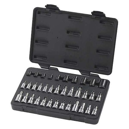 Torx Set with Hex Bit Sockets 36 Pc by USA Gearwrench Sockets